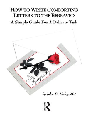 cover image of How to Write Comforting Letters to the Bereaved